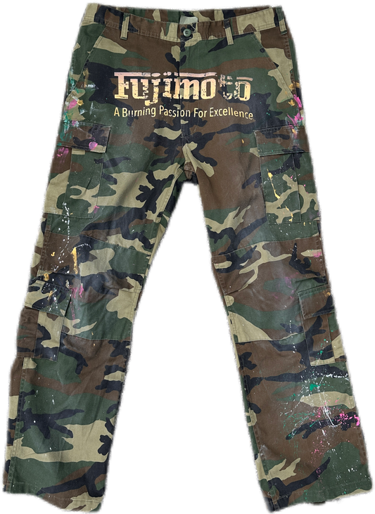 FUJIMOTO Baggy Camo Pants