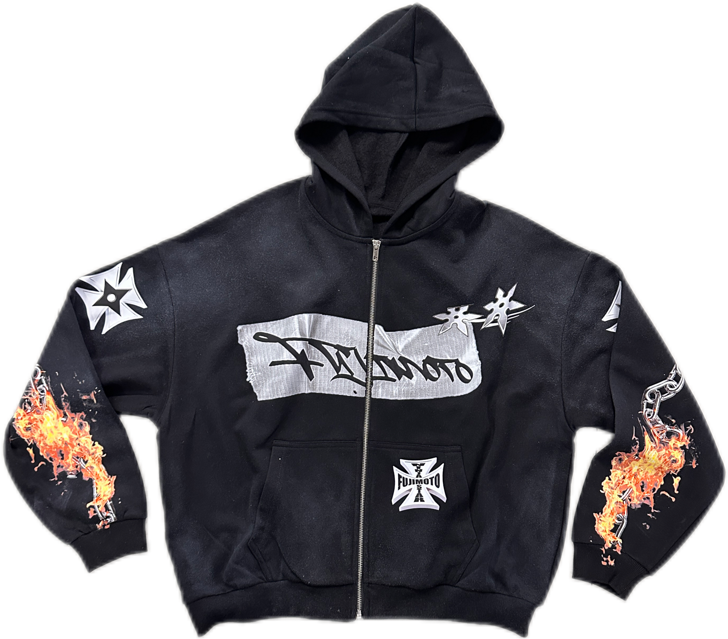FUJIMOTO Duct Tape Hoodie