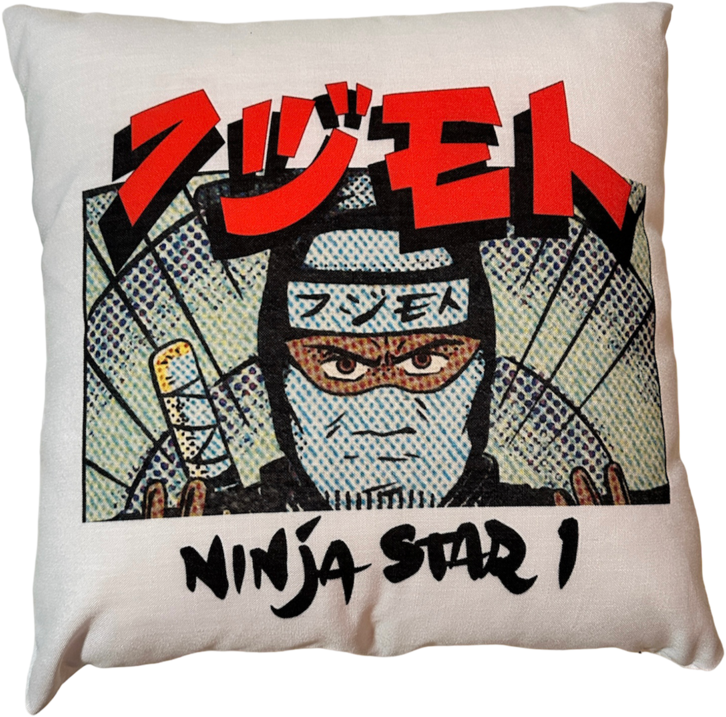 FUJIMOTO Ninja Star Pillow