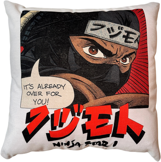 FUJIMOTO Ninja Star Pillow