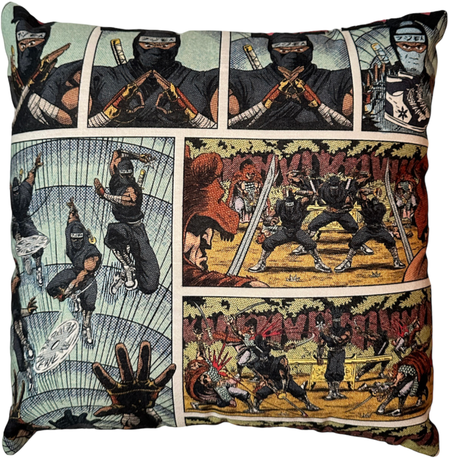 FUJIMOTO Comic Ninja Pillow