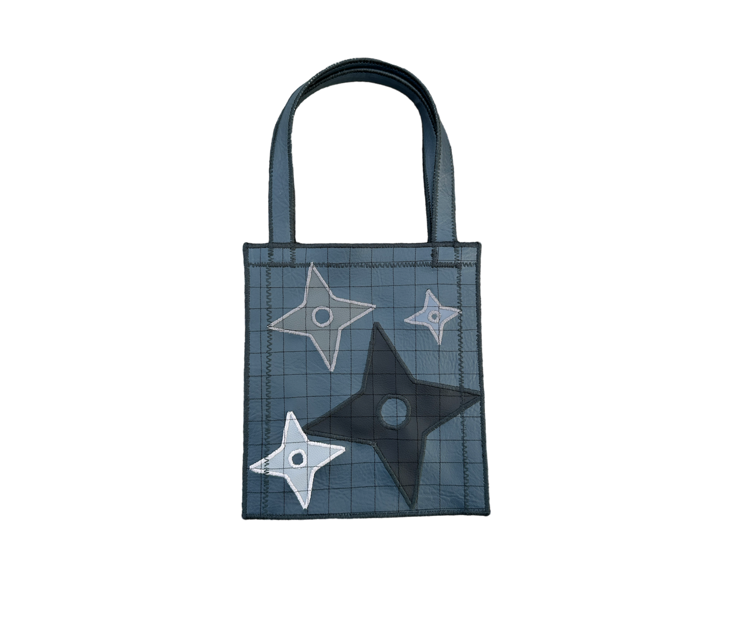 Ninja Star Small Tote Bag (Leather)