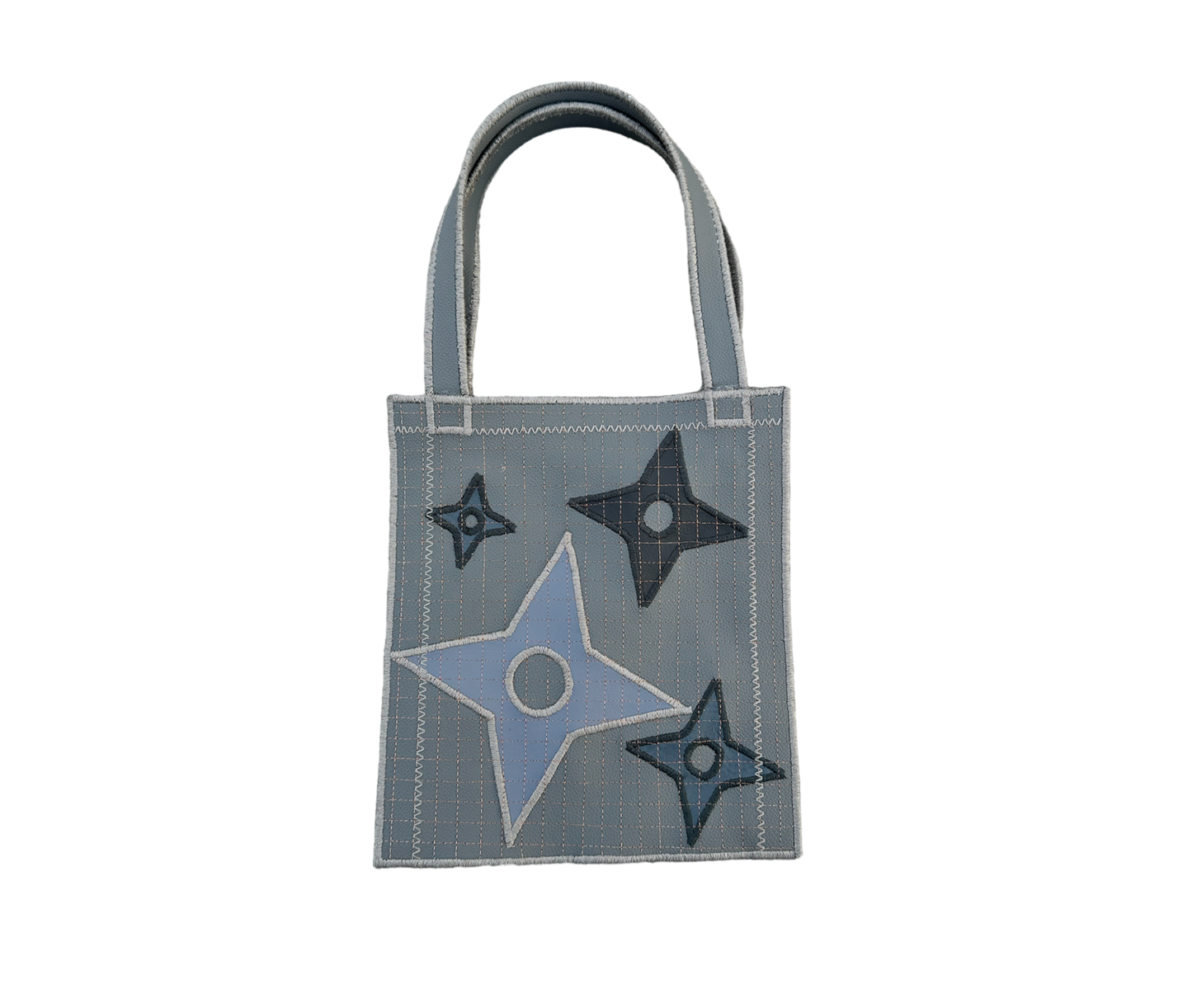 Ninja Star Small Tote Bag (Leather)