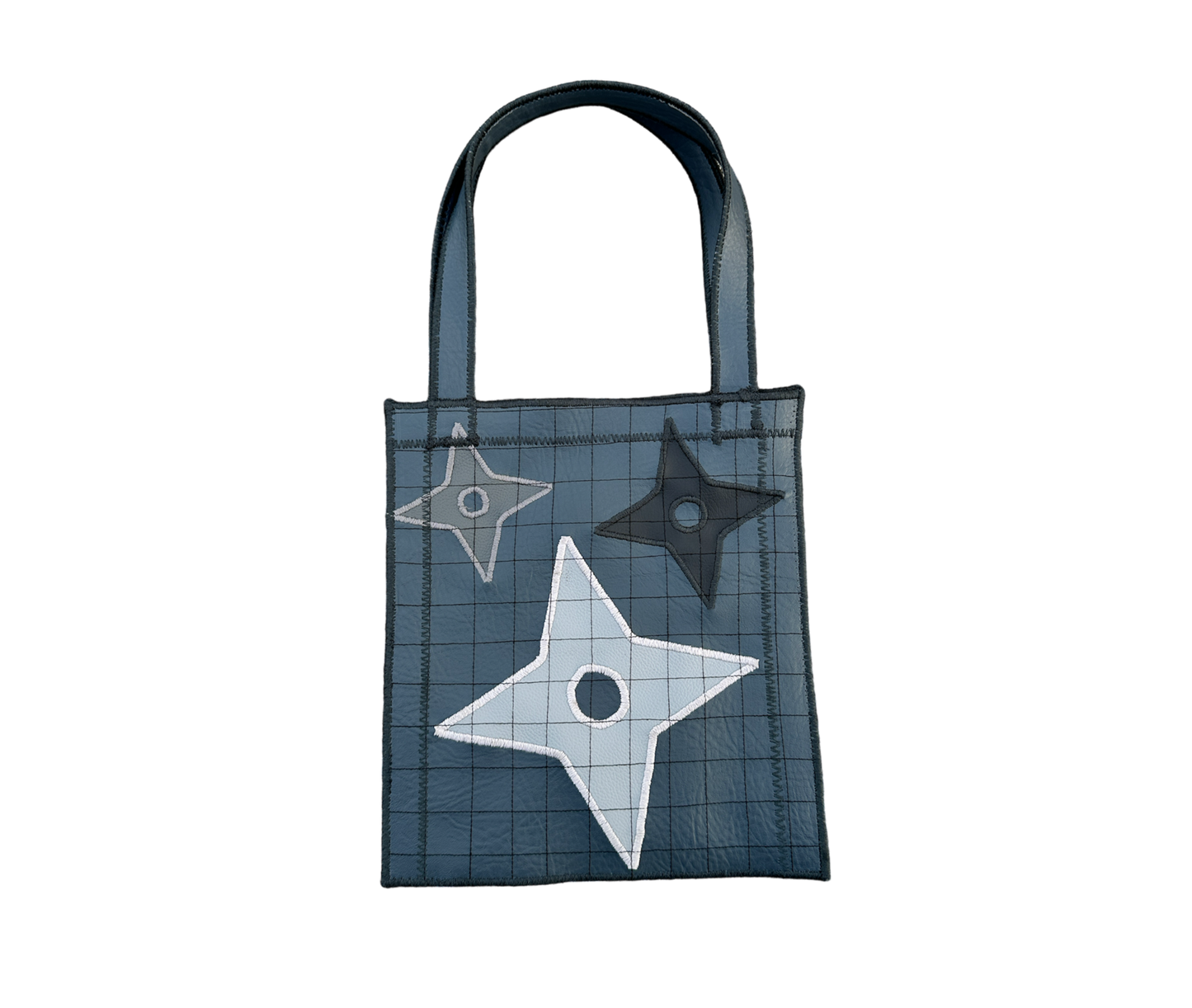 Ninja Star Small Tote Bag (Leather)