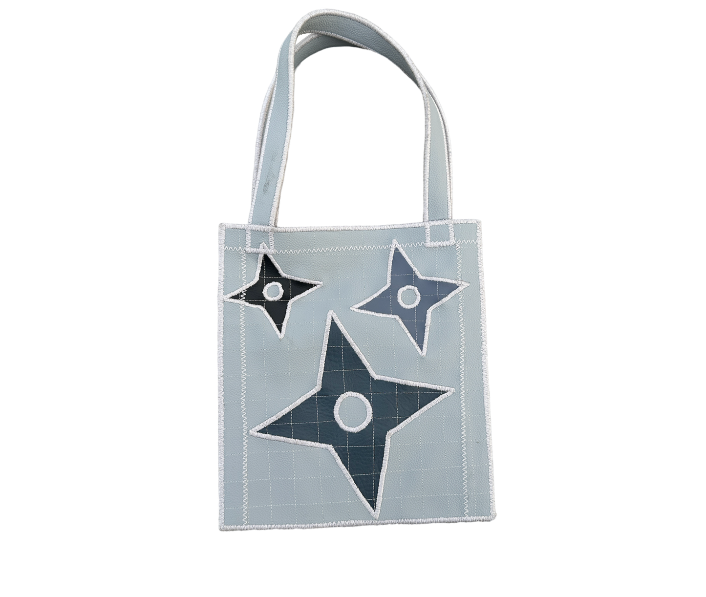 Ninja Star Small Tote Bag (Leather)