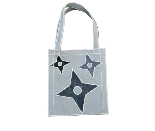Ninja Star Small Tote Bag (Leather)