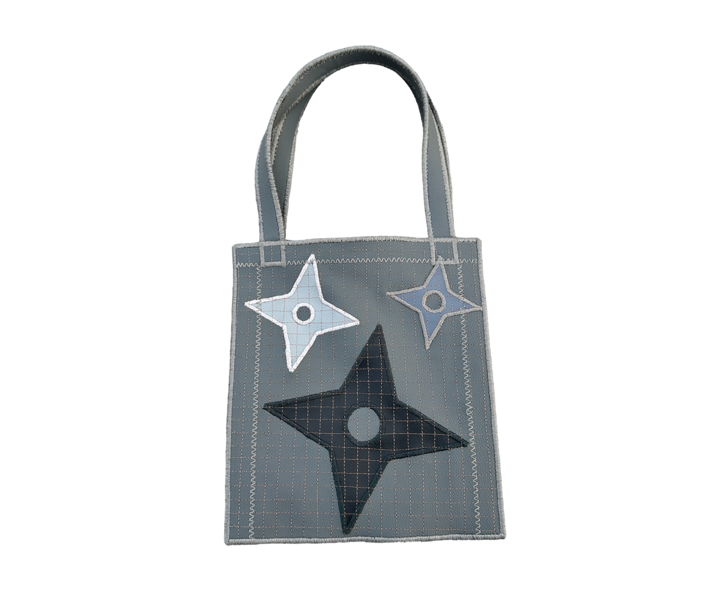 Ninja Star Small Tote Bag (Leather)